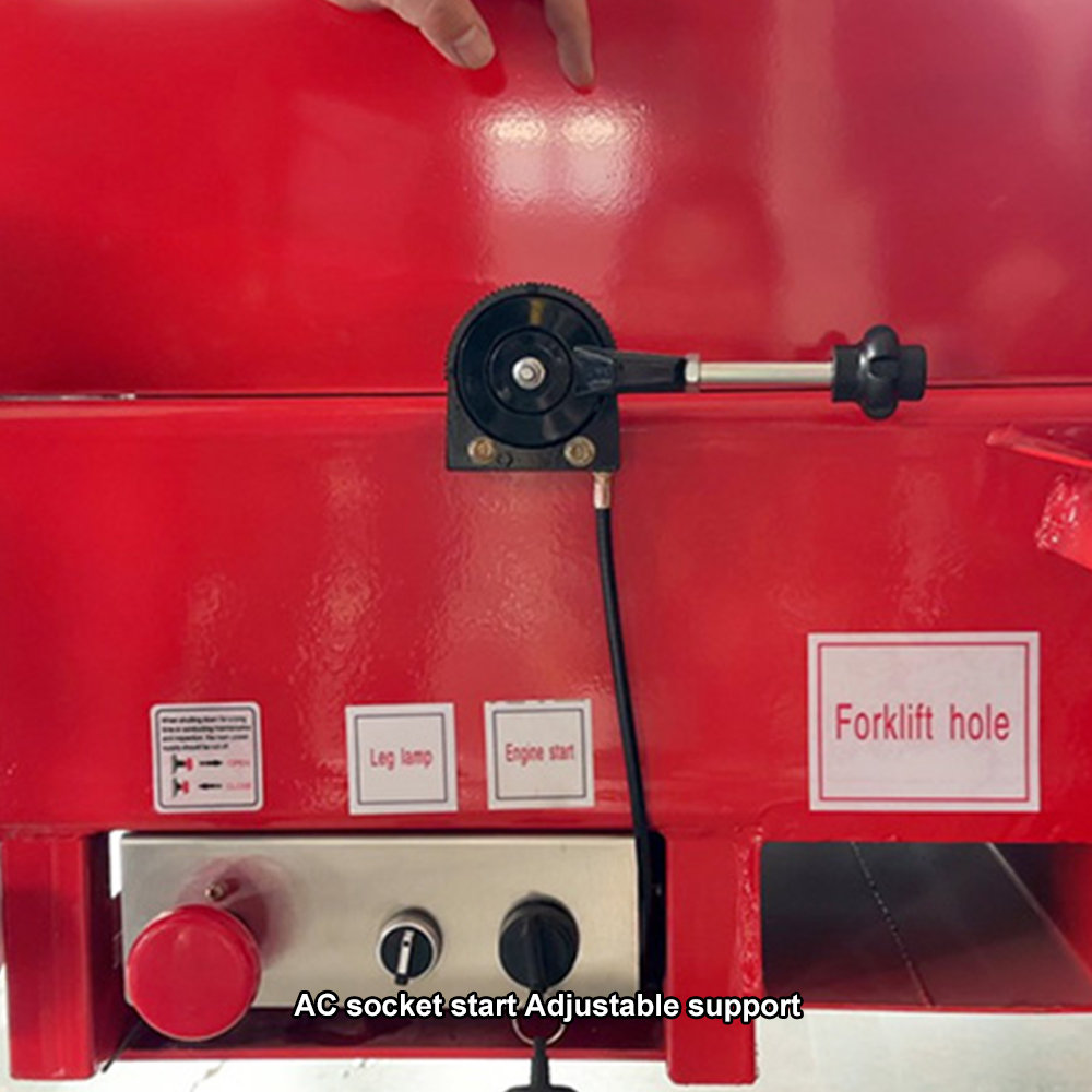 towable boom lift AC socket start Adjustable support