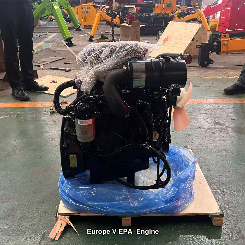 spider crane Europe V EPA Engine