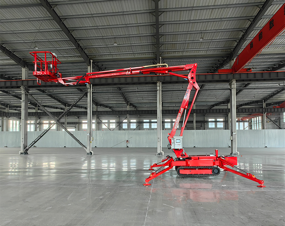 CBL12 crawler boom lift operator platform and controls