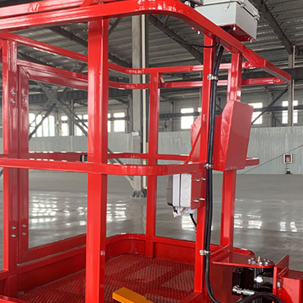 towable boom lift platform and ground controls