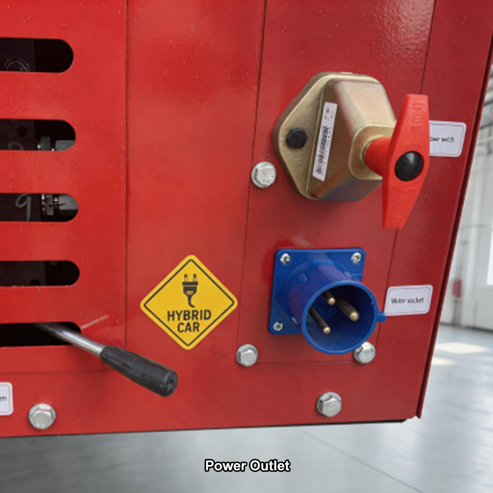 spider crane Power Outlet