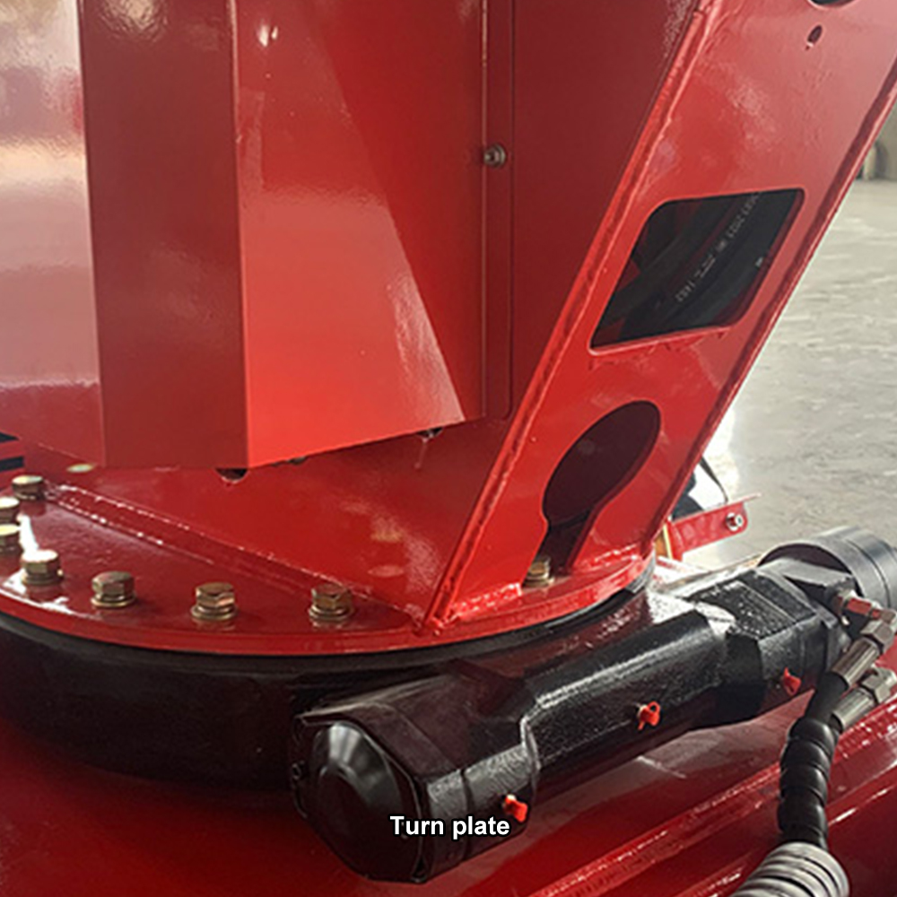 towable boom lift Turn plate