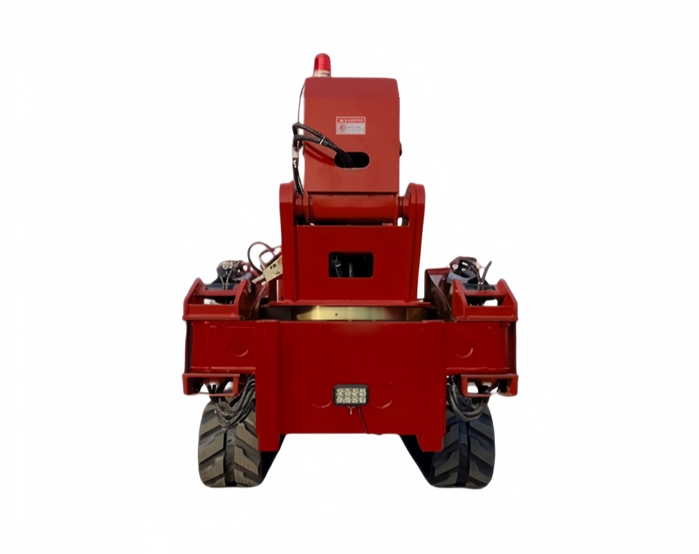 ZMC50 spider crane packed for international shipping