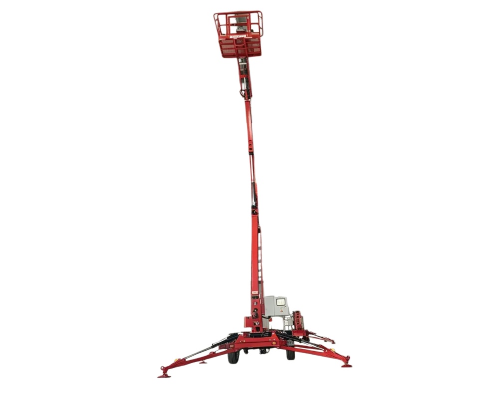 CBL12 crawler boom lift working range diagram