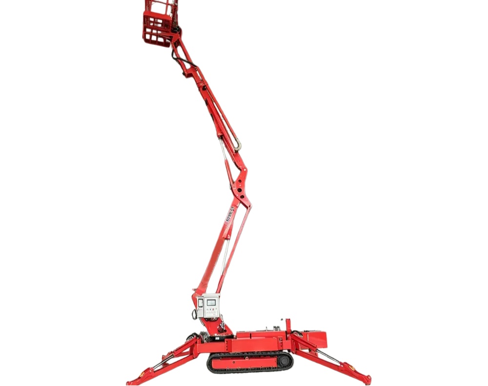 12m crawler boom lift CBL12 with tracked undercarriage