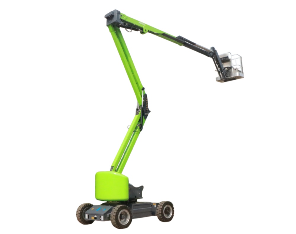 SPL16 self-propelled boom lift side view